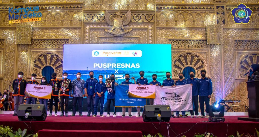 Tim Mataram Proto IST AKPRIND Sabet Juara 1 pada KMHE 2021